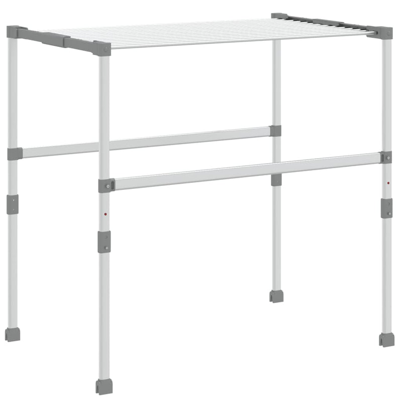 Load image into Gallery viewer, Vidaxl droogrek 83x(50-55)x(40-85) cm aluminium