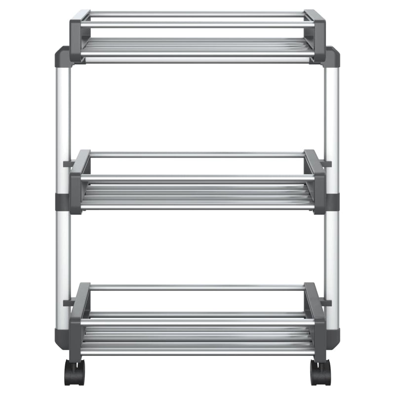 Load image into Gallery viewer, Vidaxl opbergrekje 59x20x75 cm aluminium