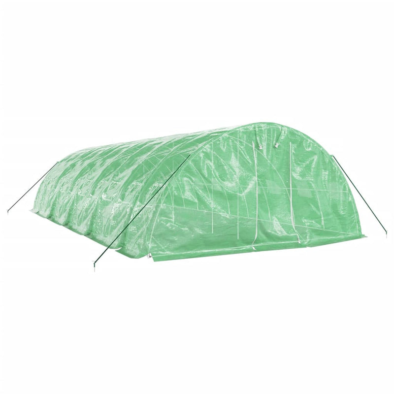 Load image into Gallery viewer, VidaXL Tuinkas met stalen frame 50 m² 10x5x2,3 m groen