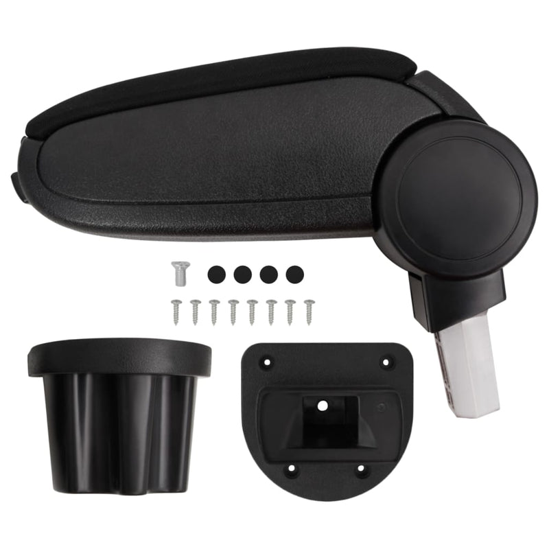 Load image into Gallery viewer, Vidaxl armsteun 13,5x32,5x(31-46,5) cm abs zwart