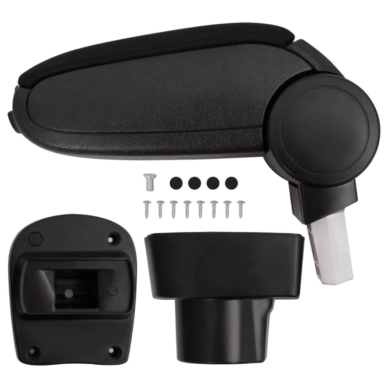 Load image into Gallery viewer, Vidaxl armsteun 12x32x(32-49) cm abs zwart
