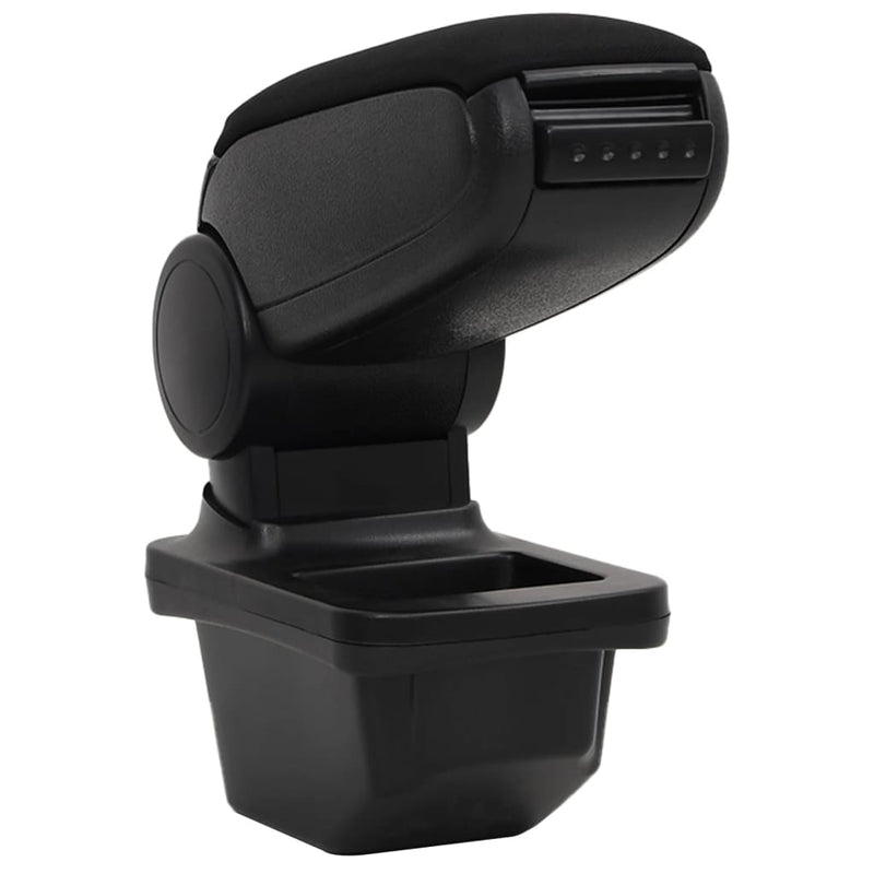 Load image into Gallery viewer, Vidaxl armsteun 14x33x(30-45,5) cm abs zwart