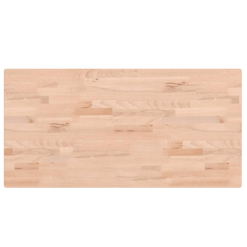 Load image into Gallery viewer, Vidaxl wastafelblad 100x50x2,5 cm massief beukenhout