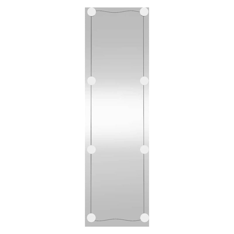 Load image into Gallery viewer, Vidaxl wandspiegel met led's rechthoekig 30x100 cm glas