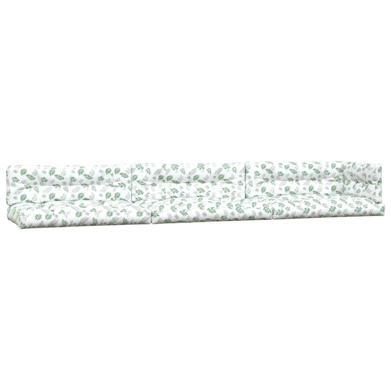 Load image into Gallery viewer, Vidaxl palletkussens 7 st bladpatroon stof