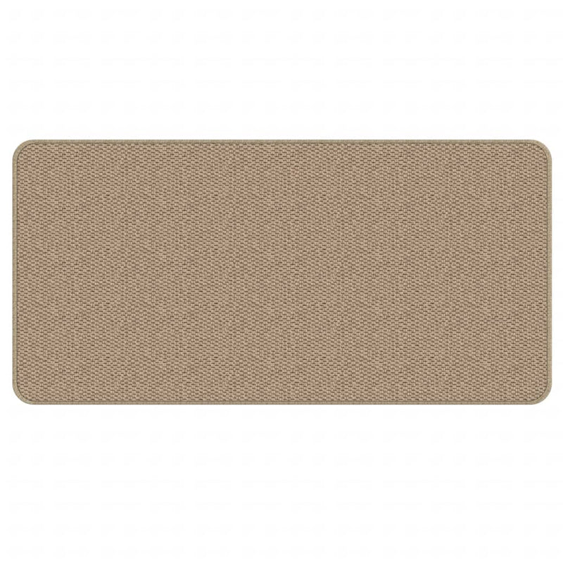 Load image into Gallery viewer, Vidaxl tapijtloper 50x100 cm sisal-look zandkleurig