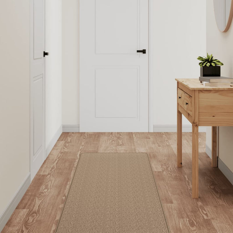 Load image into Gallery viewer, Vidaxl tapijtloper 50x150 cm sisal-look zandkleurig