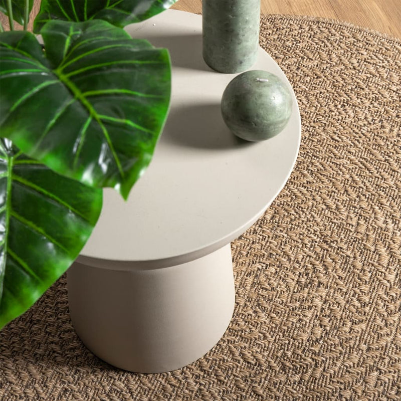Load image into Gallery viewer, Vidaxl vloerkleed zizur binnen en buiten 120 cm jute look