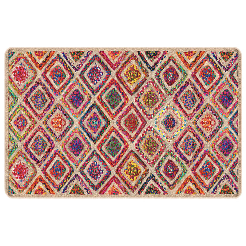 Load image into Gallery viewer, Vidaxl vloerkleed wasbaar anti-slip 190x300 cm meerkleurig