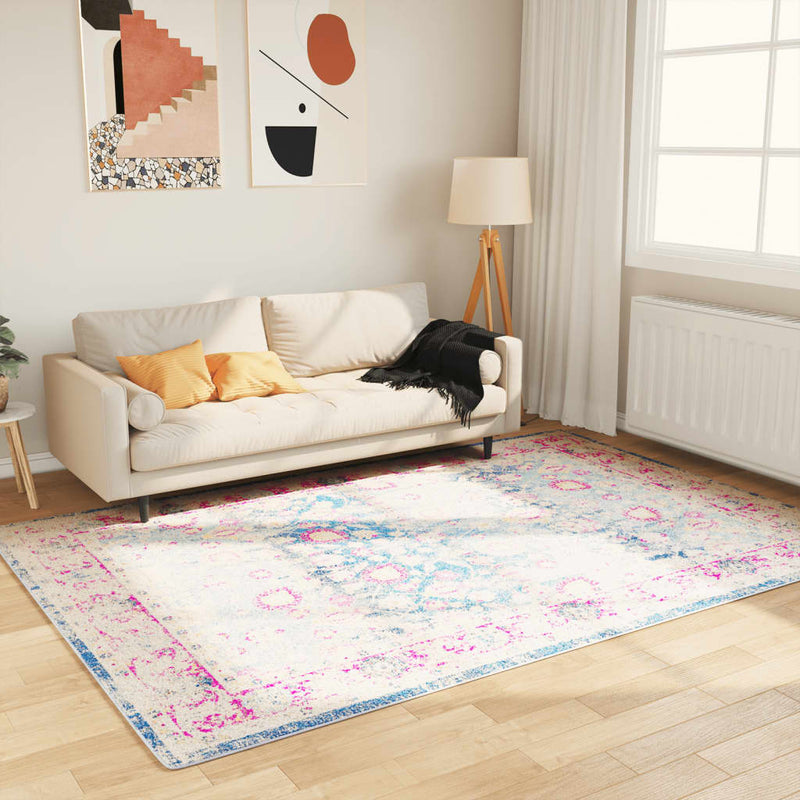 Afbeelding laden in galerijviewer, Vidaxl vloerkleed wasbaar anti-slip 160x230 cm meerkleurig