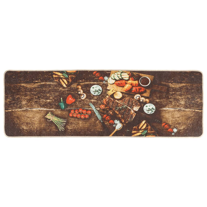 Load image into Gallery viewer, Vidaxl keukenmat wasbaar anti-slip 60x180 cm meerkleurig