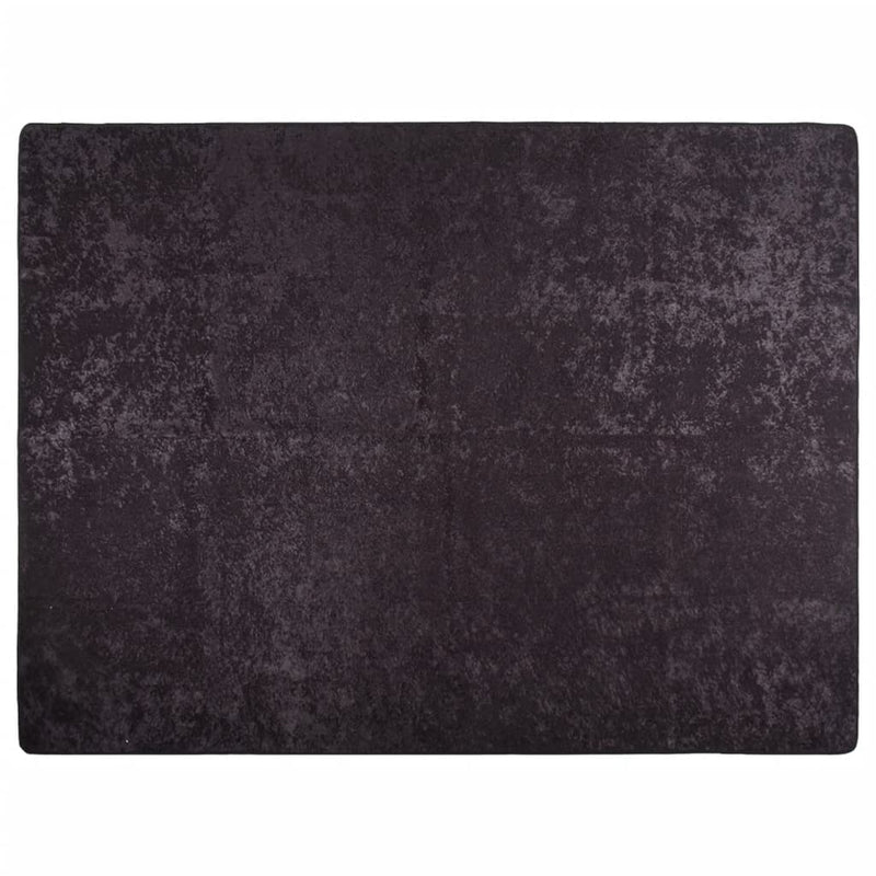 Load image into Gallery viewer, Vidaxl vloerkleed wasbaar anti-slip 400x300 cm antracietkleurig