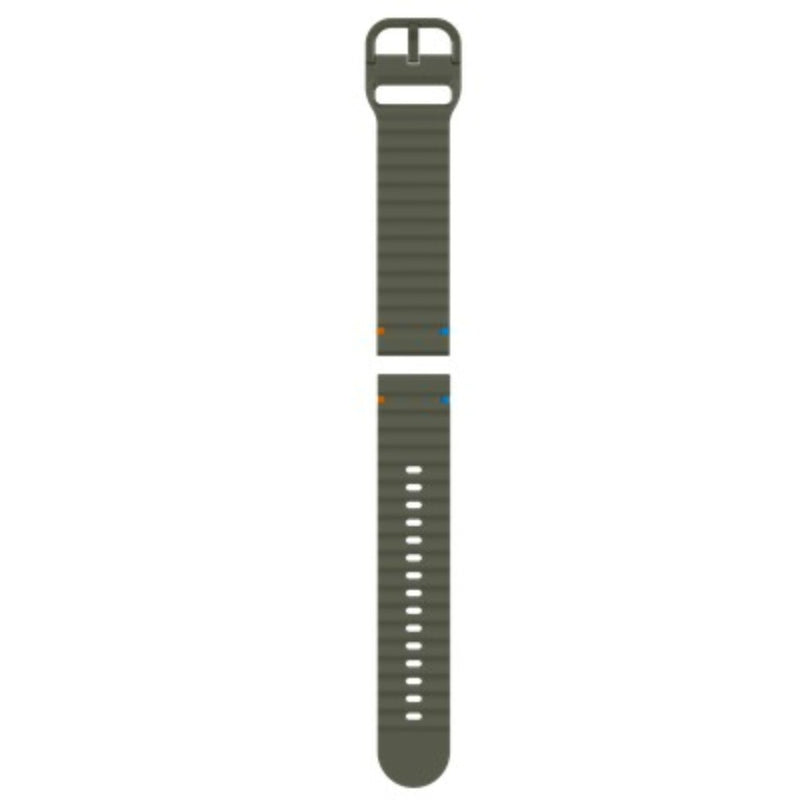 Laden Sie das Bild in Galerie -Viewer, Justincase activeflex strap voor samsung galaxy watch 20mm khaki