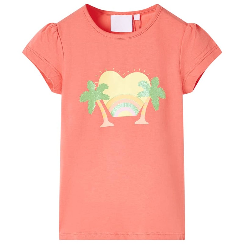 Load image into Gallery viewer, Vidaxl kindershirt 116 koraalkleurig