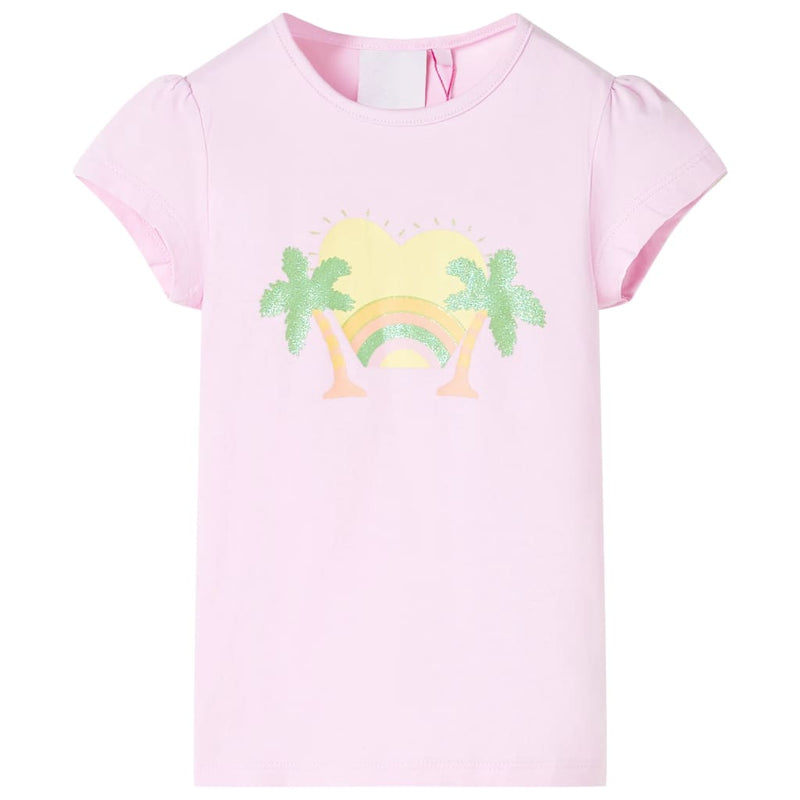 Load image into Gallery viewer, Vidaxl kindershirt 128 lichtroze