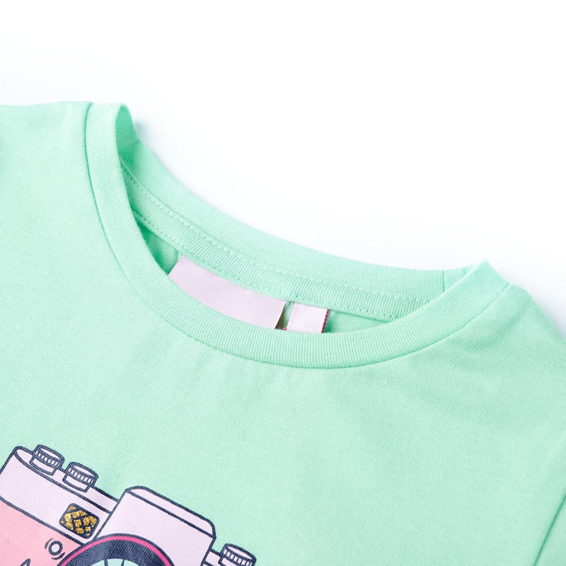 Load image into Gallery viewer, VidaXL Kindershirt 140 felgroen