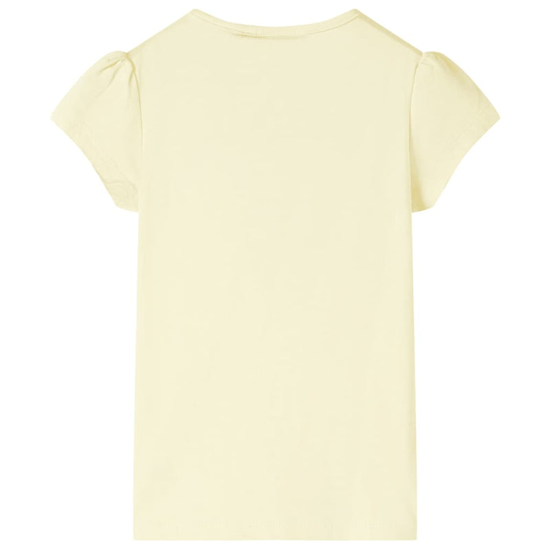 Load image into Gallery viewer, Vidaxl kindershirt 116 zachtgeel