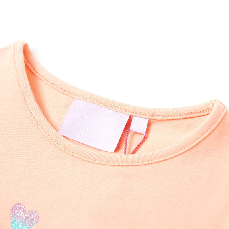Load image into Gallery viewer, Vidaxl kindershirt 128 lichtoranje