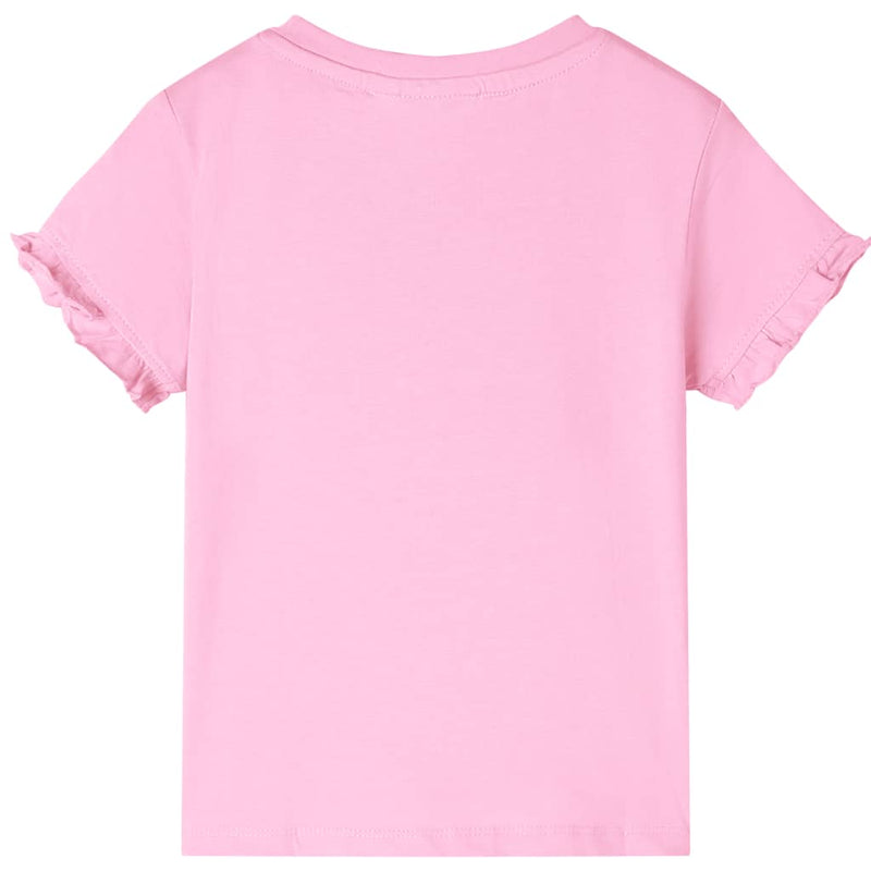 Load image into Gallery viewer, VidaXL Kindershirt met korte mouwen 140 felroze