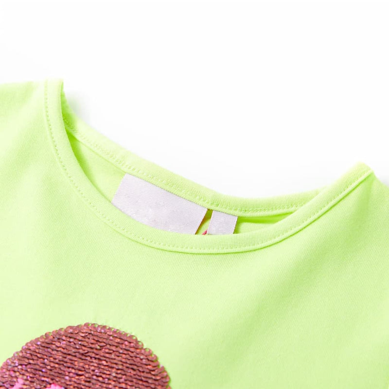 ギャラリービューアに画像をロードする, Vidaxl kindershirt 128 neongeel