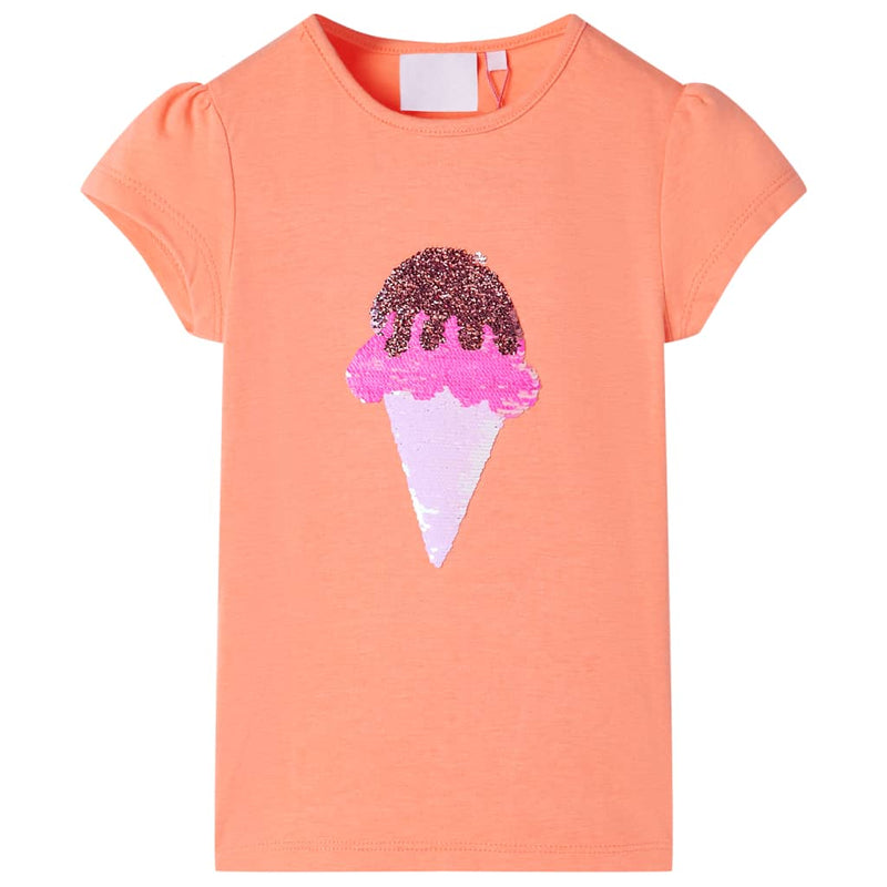 Load image into Gallery viewer, VidaXL Kindershirt 92 neonoranje
