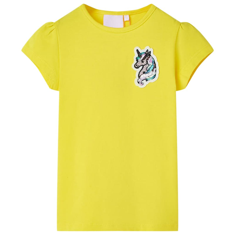 Load image into Gallery viewer, VidaXL Kindershirt 128 felgeel