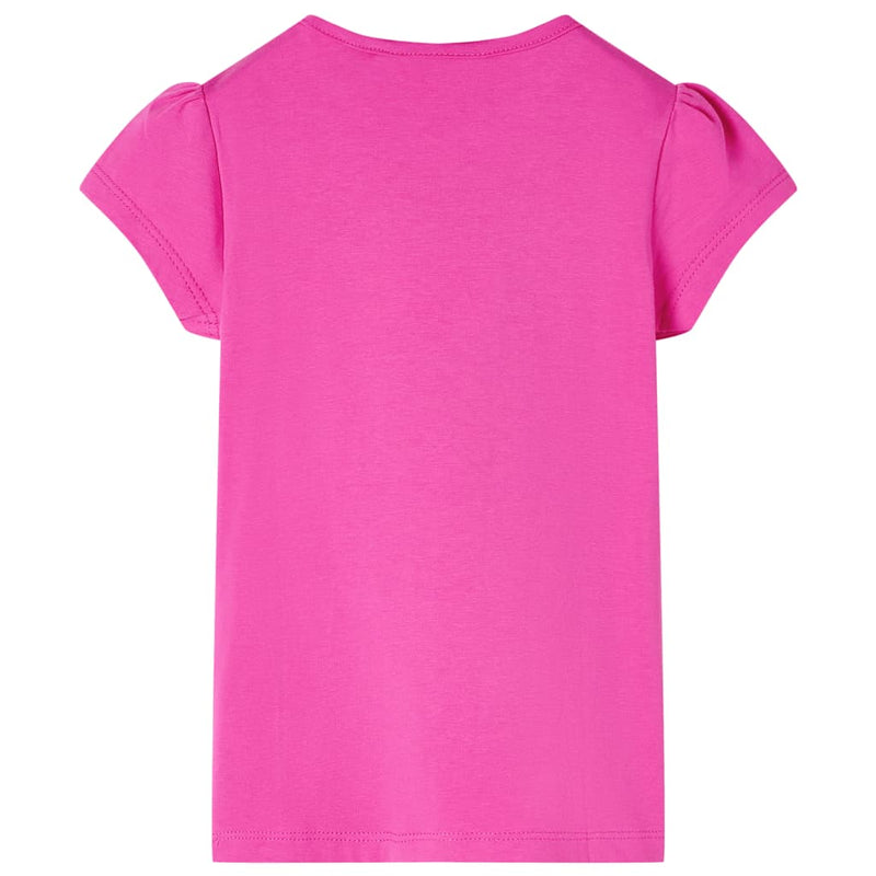 ギャラリービューアに画像をロードする, Vidaxl kindershirt met kapmouwen 140 donkerroze