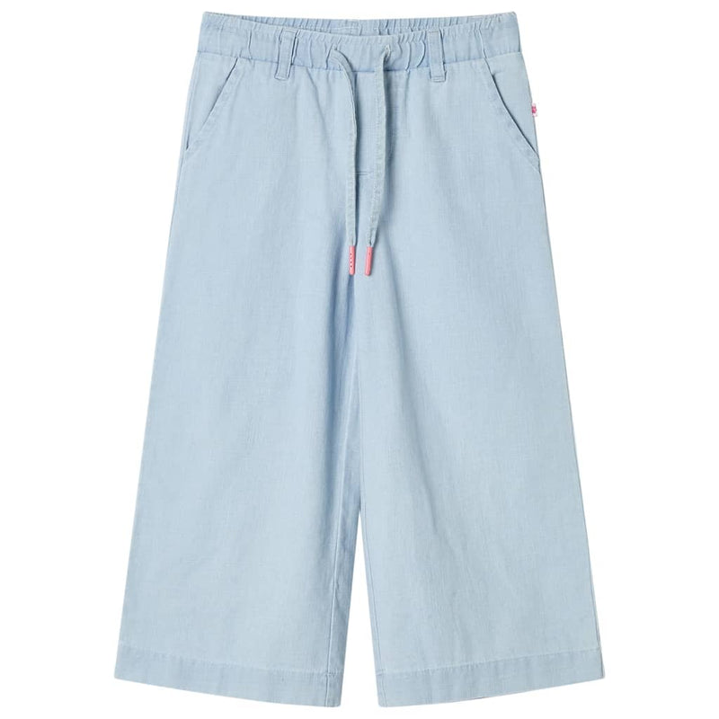 Load image into Gallery viewer, Vidaxl kinderbroek 116 zachtdenimblauw