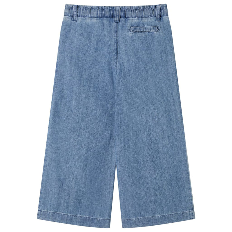 Load image into Gallery viewer, VidaXL Kinderbroek 140 denimblauw