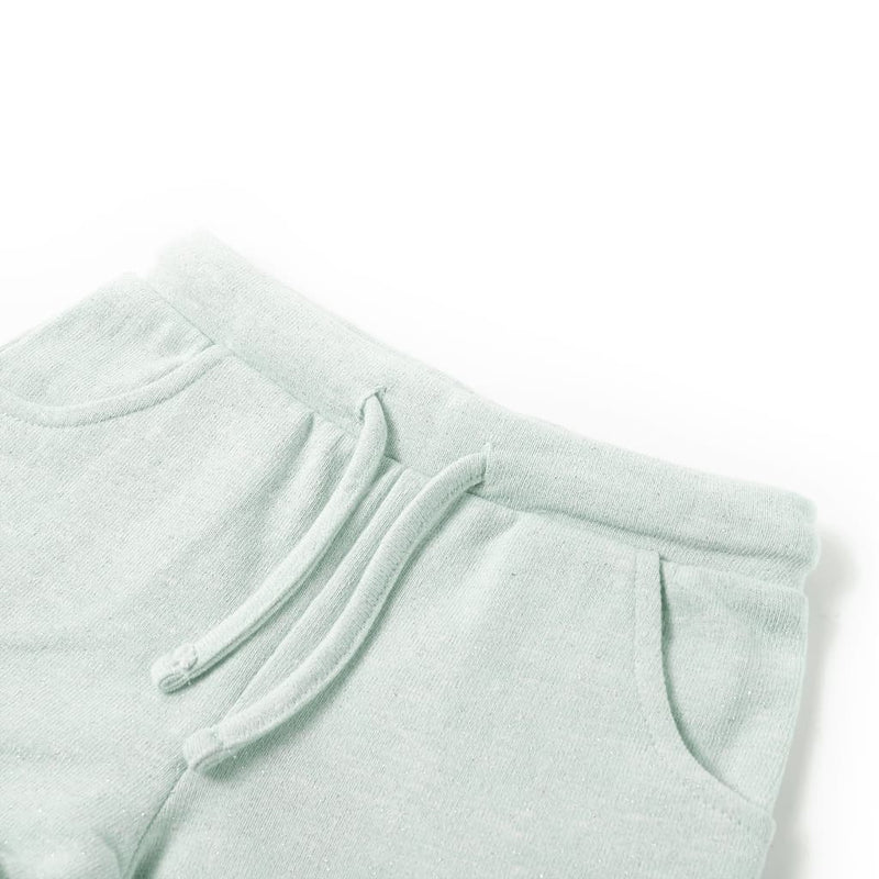 Load image into Gallery viewer, Vidaxl kindershorts met trekkoord 128 gemengd lichtmintkleurig