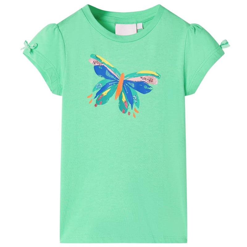 ギャラリービューアに画像をロードする, Vidaxl kindershirt 140 lichtgroen