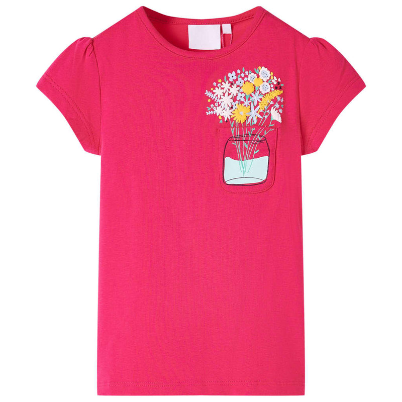 ギャラリービューアに画像をロードする, Vidaxl kindershirt 140 felroze
