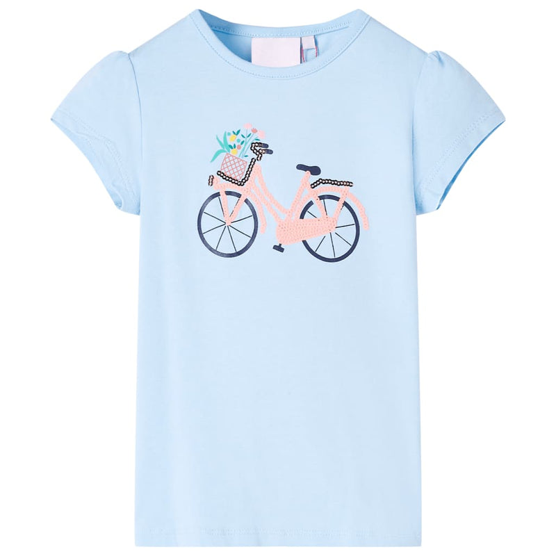 Load image into Gallery viewer, Vidaxl kindershirt 116 lichtblauw