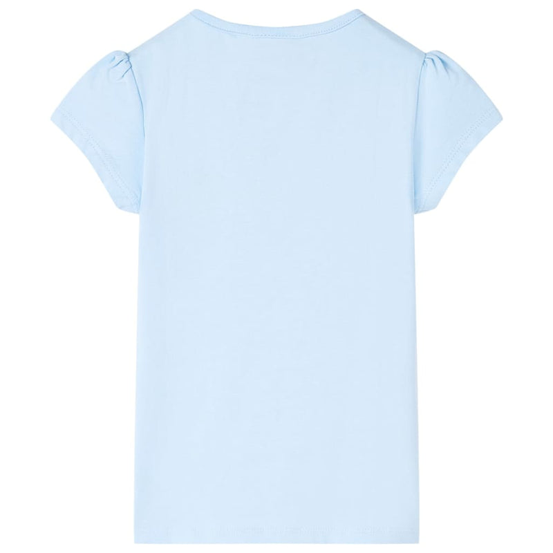 Afbeelding laden in galerijviewer, Vidaxl kindershirt 140 lichtblauw