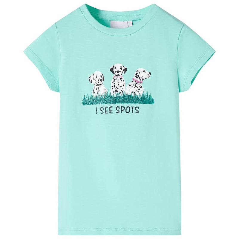 Load image into Gallery viewer, Vidaxl kindershirt 128 lichtmint