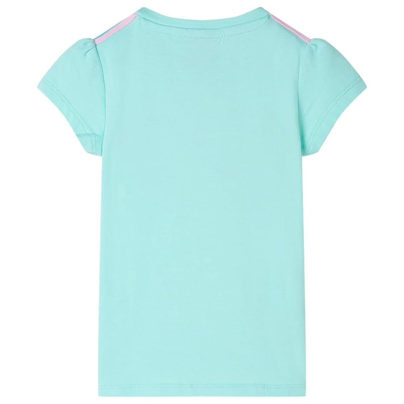 Afbeelding laden in galerijviewer, Vidaxl kindershirt 116 lichtmint