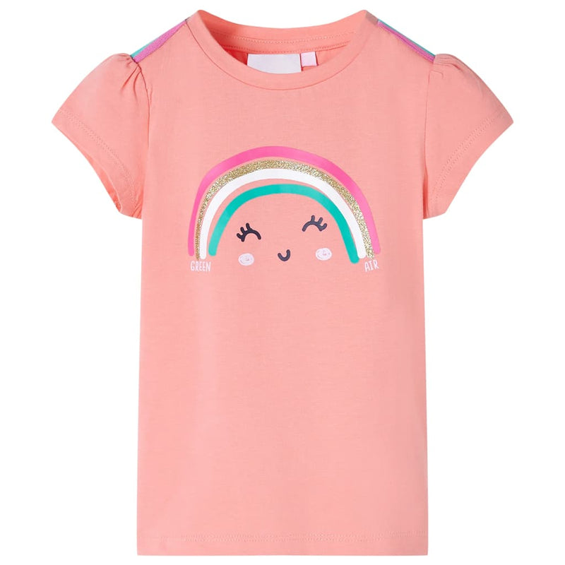 Load image into Gallery viewer, Vidaxl kindershirt 140 lichtkoraalkleurig