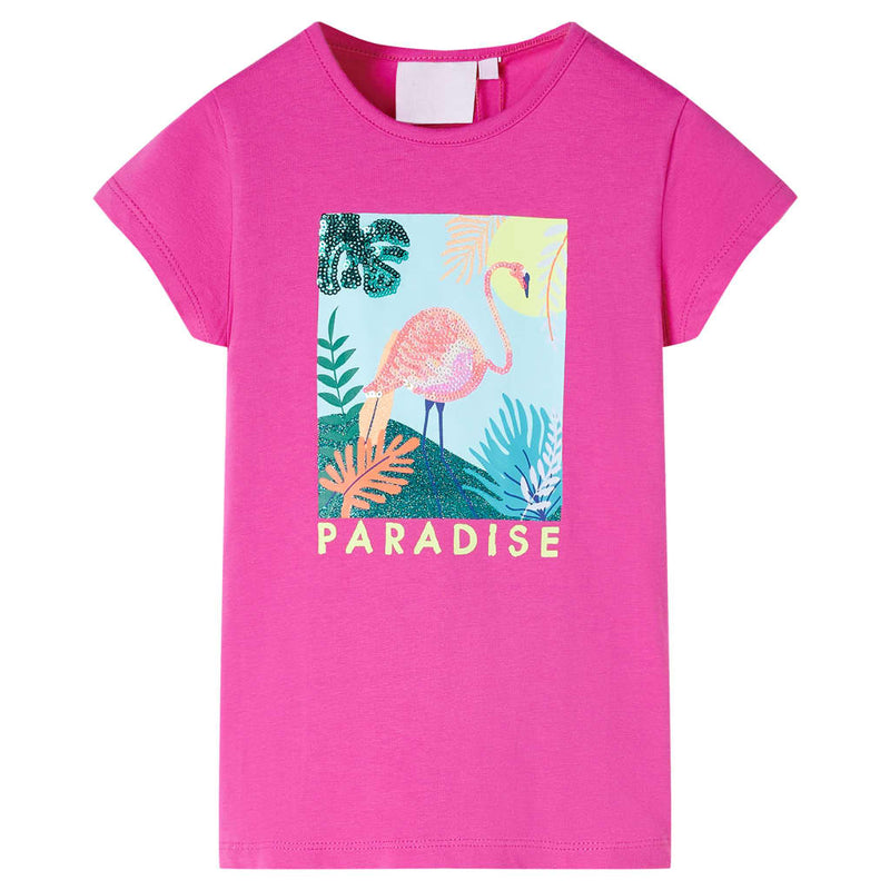 Load image into Gallery viewer, Vidaxl kindershirt 140 donkerroze