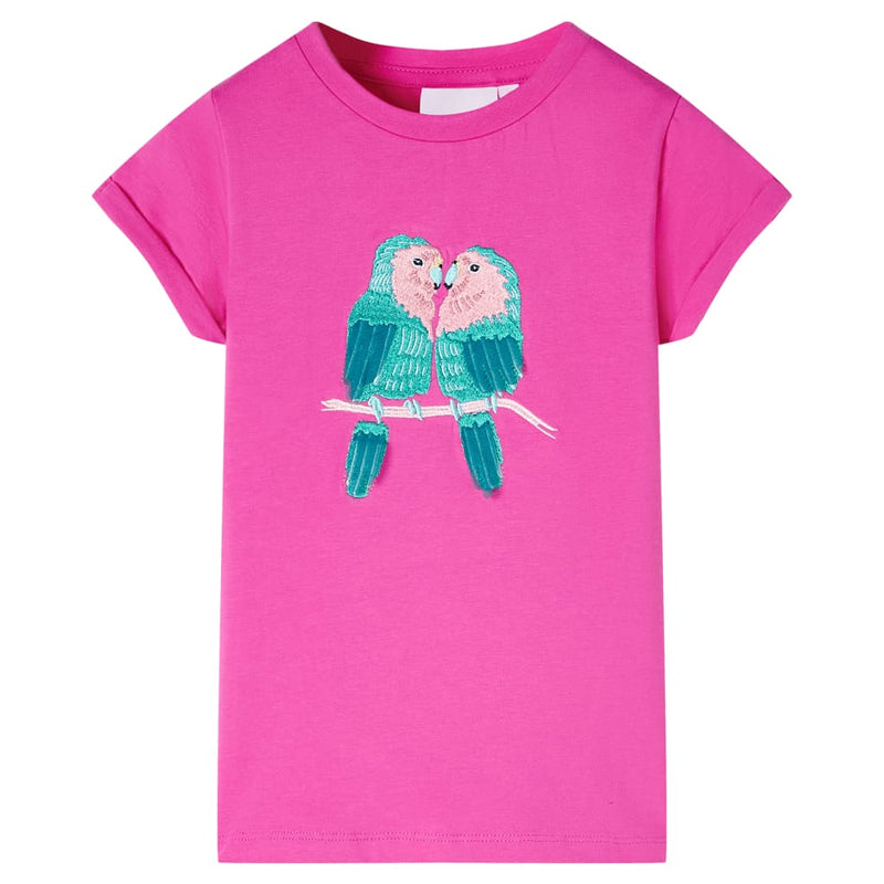 Chargez l'image dans la visionneuse de la galerie, Vidaxl kindershirt 128 donkerroze