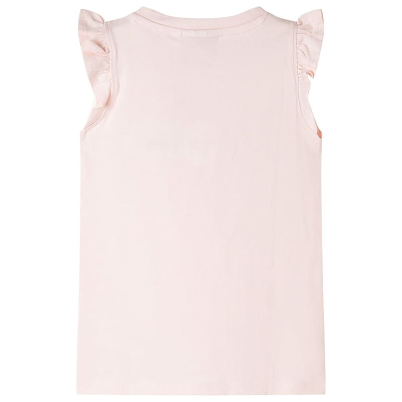 Load image into Gallery viewer, VidaXL Kindershirt met ruches aan de mouwen 92 zachtroze