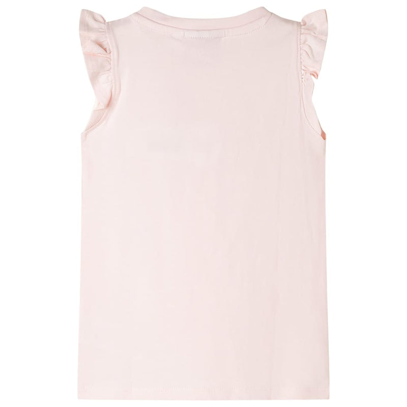 Load image into Gallery viewer, VidaXL Kindershirt met ruches aan de mouwen 104 zachtroze