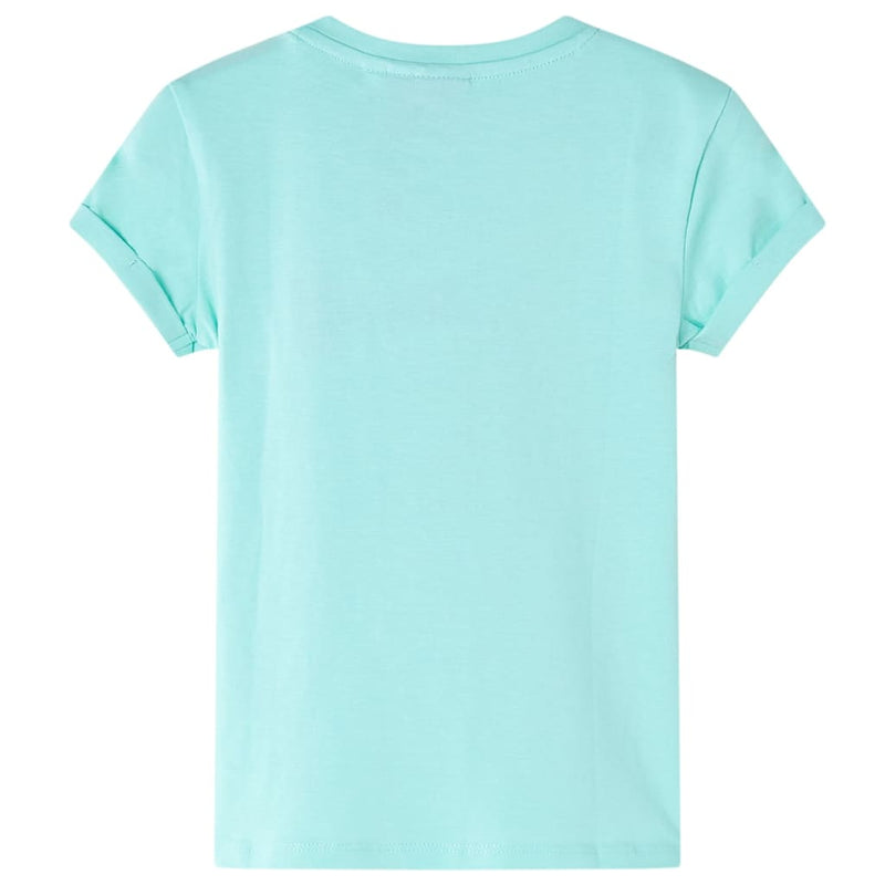 Load image into Gallery viewer, Vidaxl kindershirt 140 lichtmint