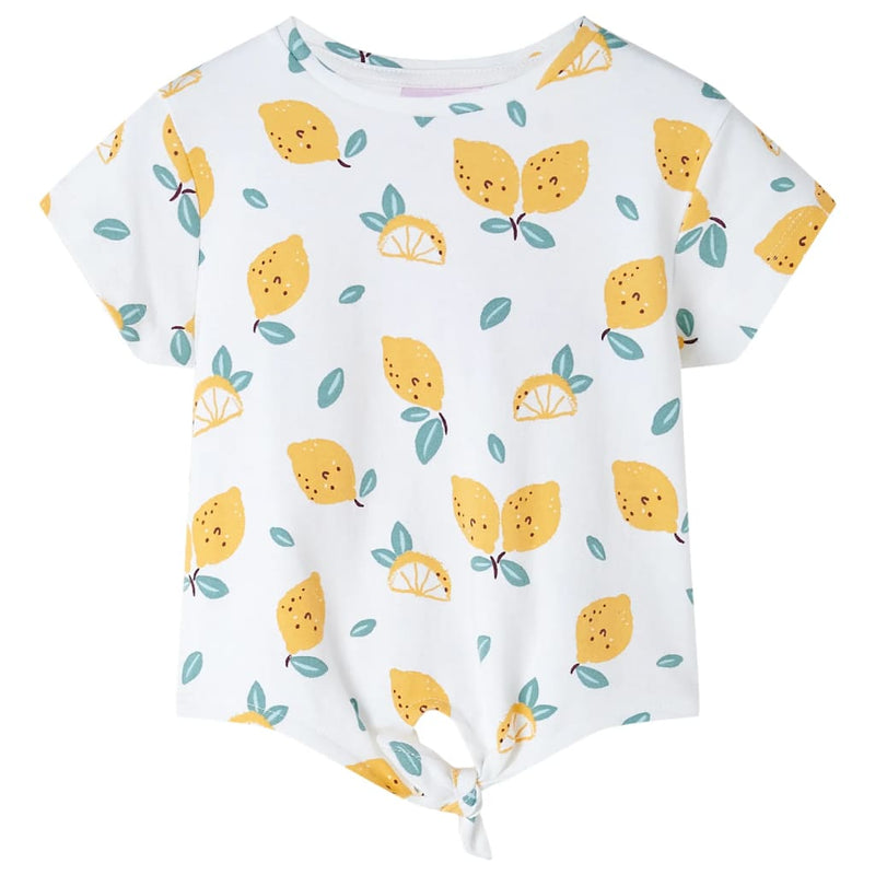 ギャラリービューアに画像をロードする, Vidaxl kindershirt met knoop in de zoom 116 ecru