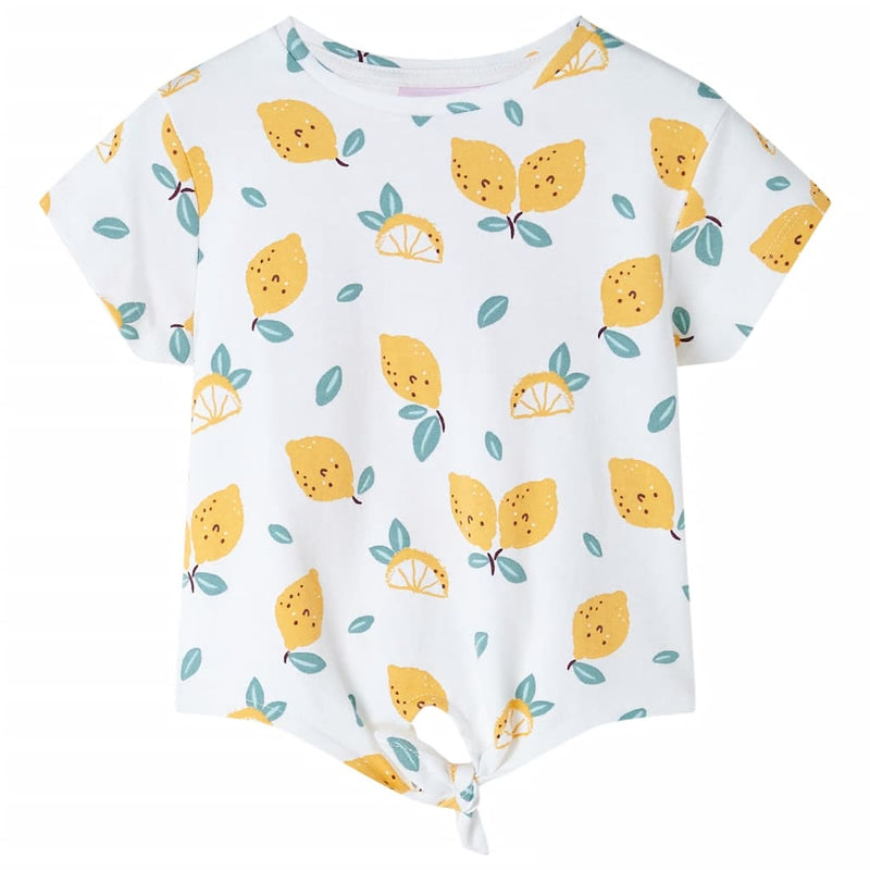 ギャラリービューアに画像をロードする, Vidaxl kindershirt met knoop in de zoom 128 ecru