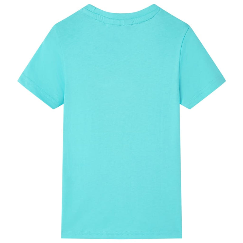 Load image into Gallery viewer, VidaXL Kindershirt met korte mouwen 128 zeeblauw