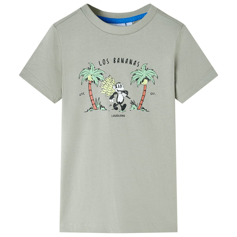 Load image into Gallery viewer, VidaXL Kindershirt 128 lichtkakikleurig