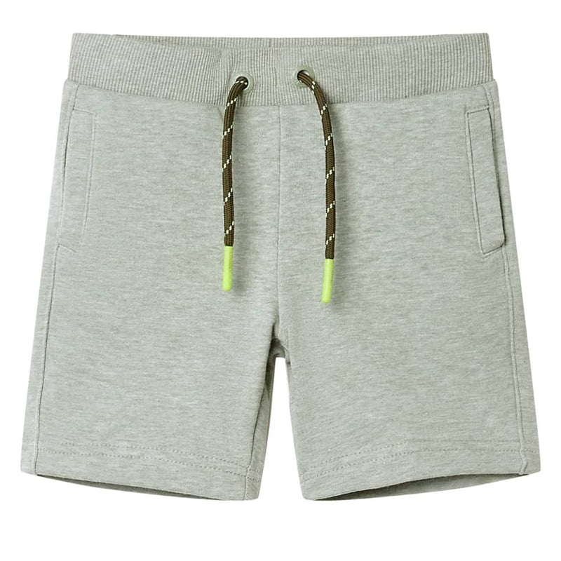 Load image into Gallery viewer, Vidaxl kindershorts met trekkoord 92 gemêleerd lichtkakikleurig