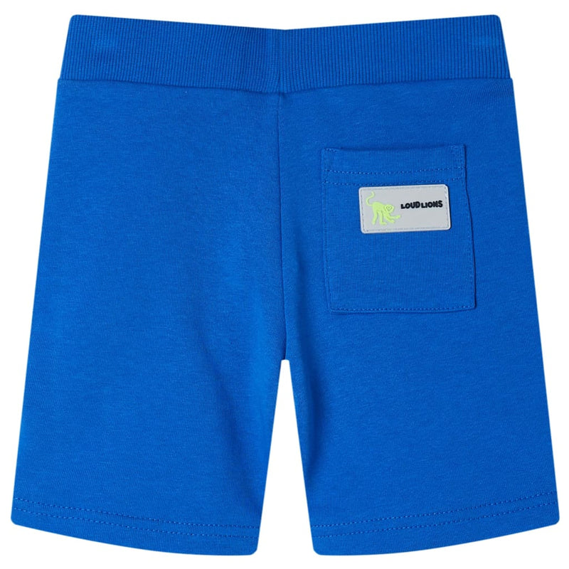 Load image into Gallery viewer, VidaXL Kindershort met trekkoord 104 blauw
