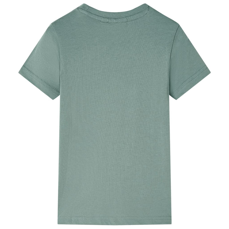 Chargez l'image dans la visionneuse de la galerie, Vidaxl kindershirt 128 kakikleurig