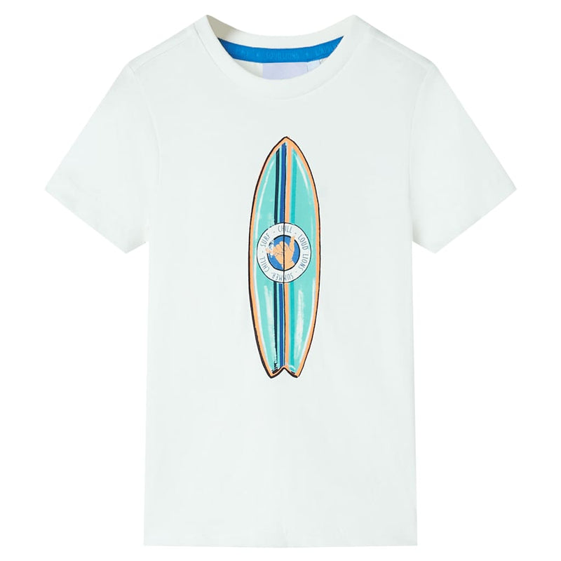 Load image into Gallery viewer, VidaXL Kindershirt met korte mouwen 92 ecru